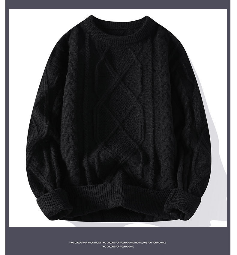 Men's Pullover Knitwear Sweater Image 3