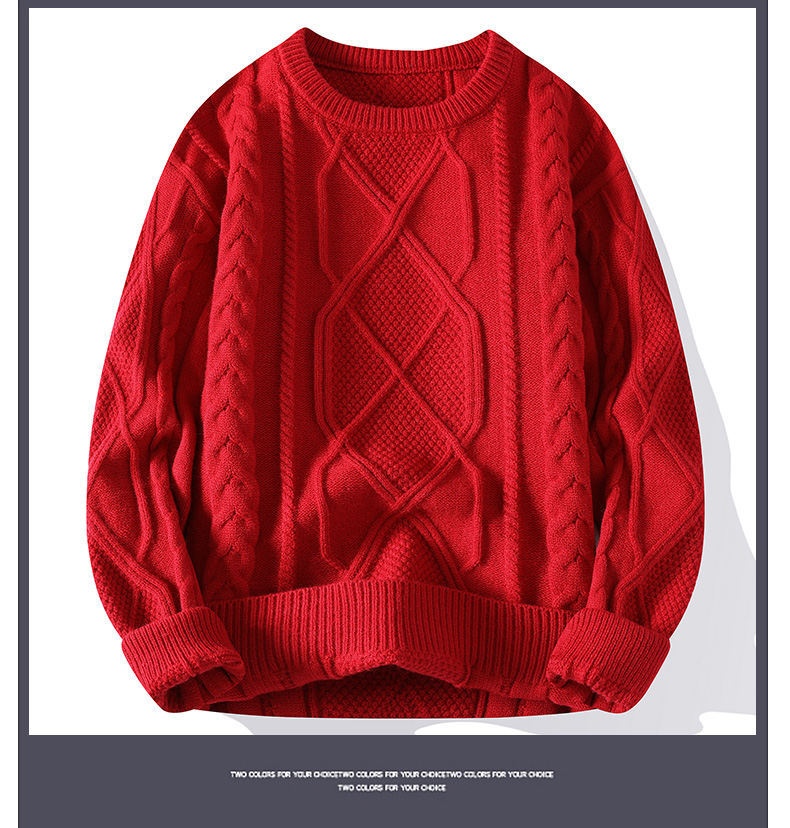 Men's Pullover Knitwear Sweater Image 6
