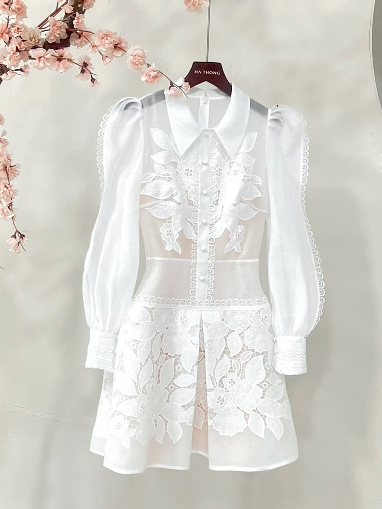 Embroidered Floral Jumpsuit