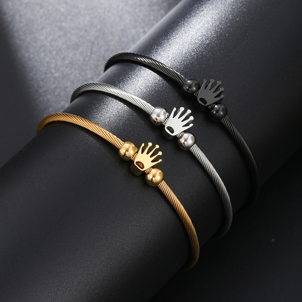 Stainless Steel Bracelet Crown - Group Shot