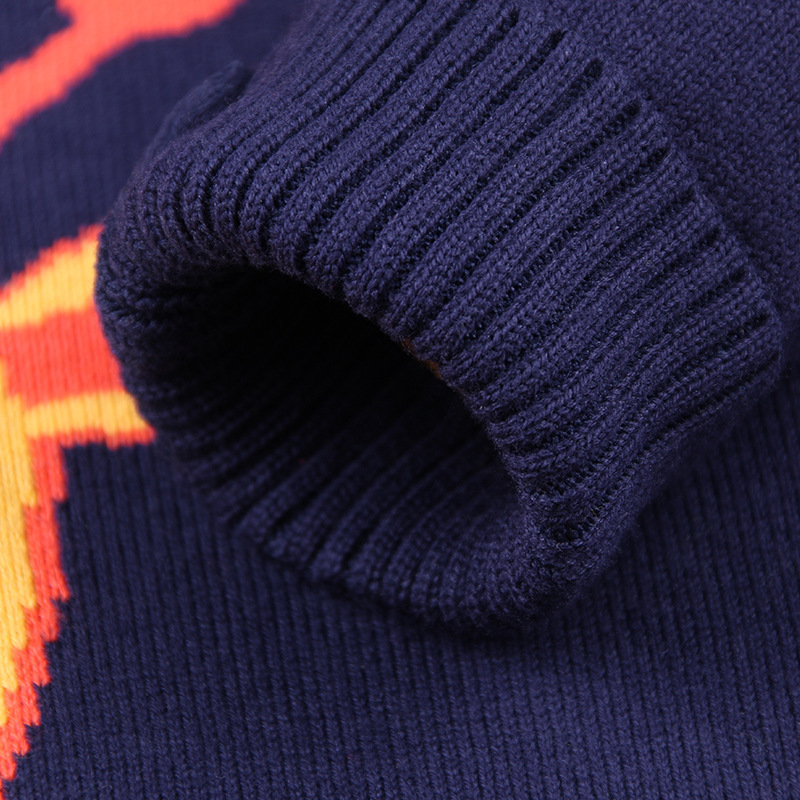 Boys and Girls Jacquard Cartoon Cute Seater 2