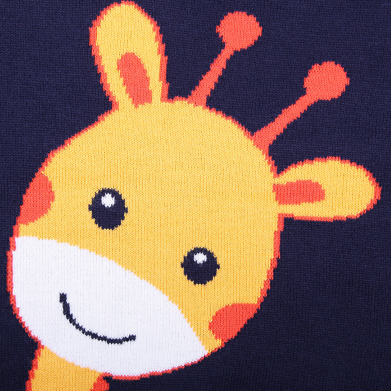 Boys and Girls Jacquard Cartoon Cute Seater 5