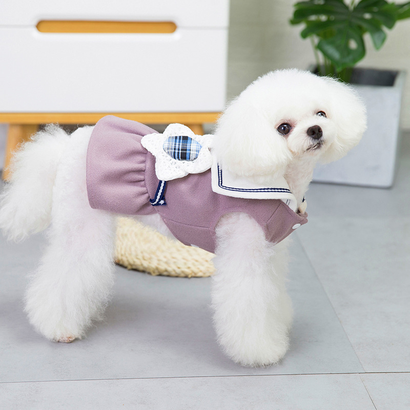 Dog Skirt in Purple