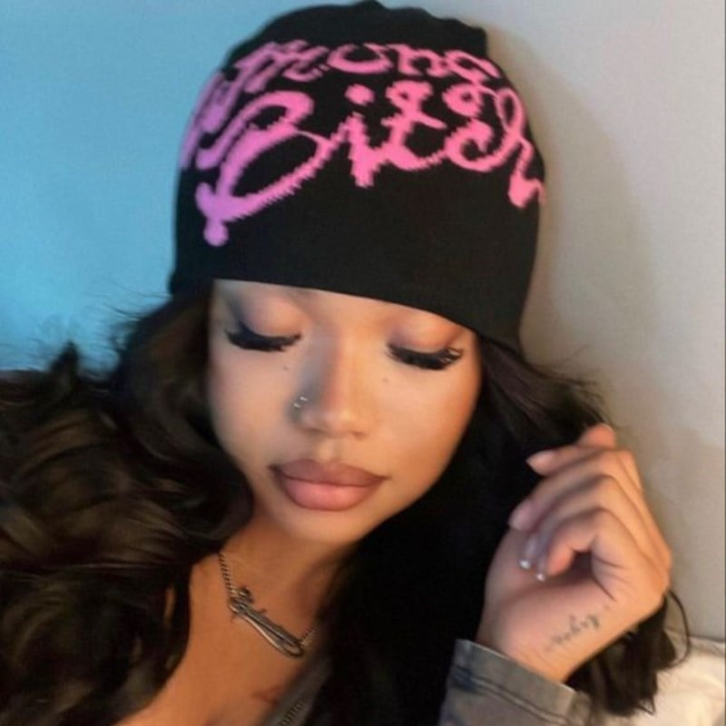Knitted Hat Pink