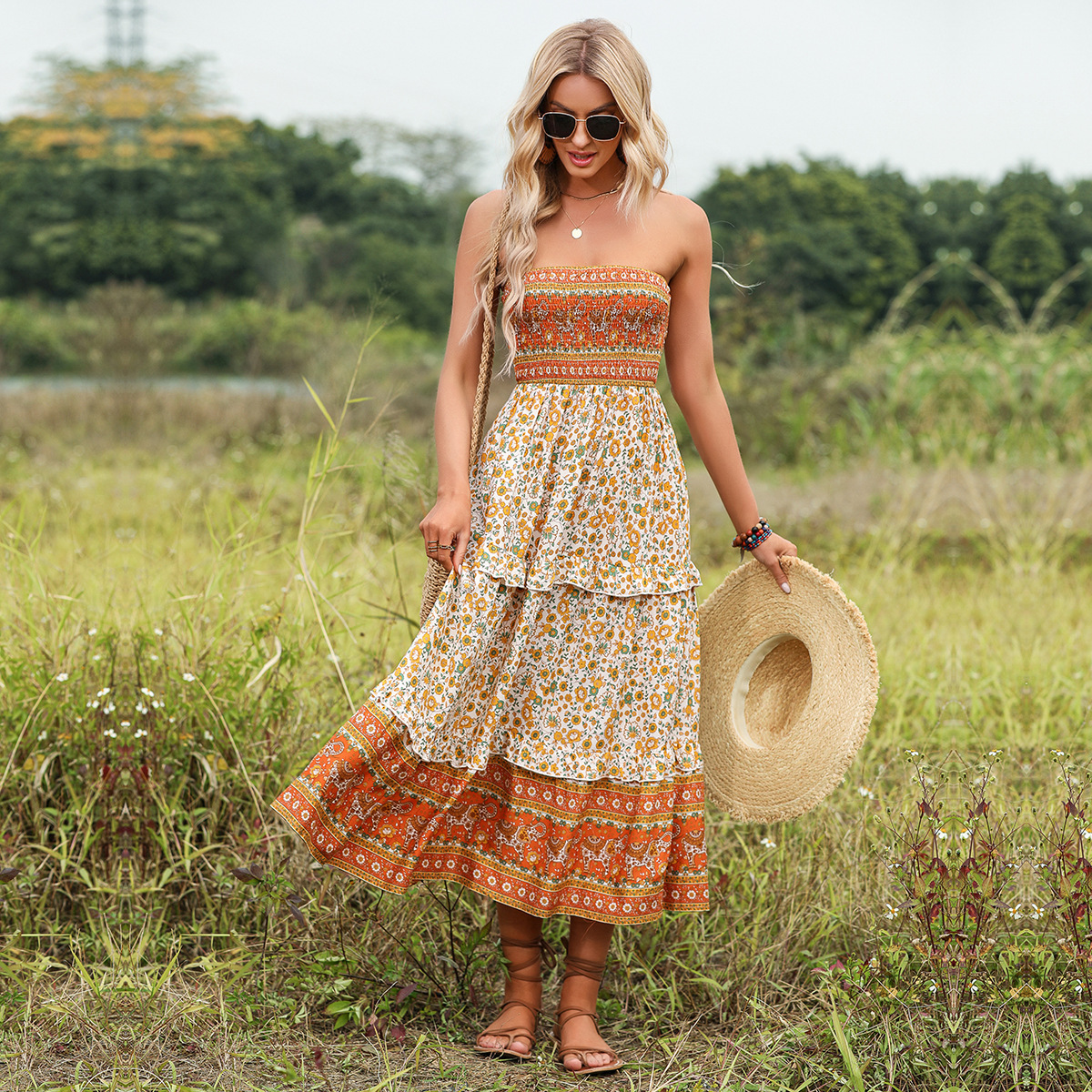 Fashion Tube Top Dress 3