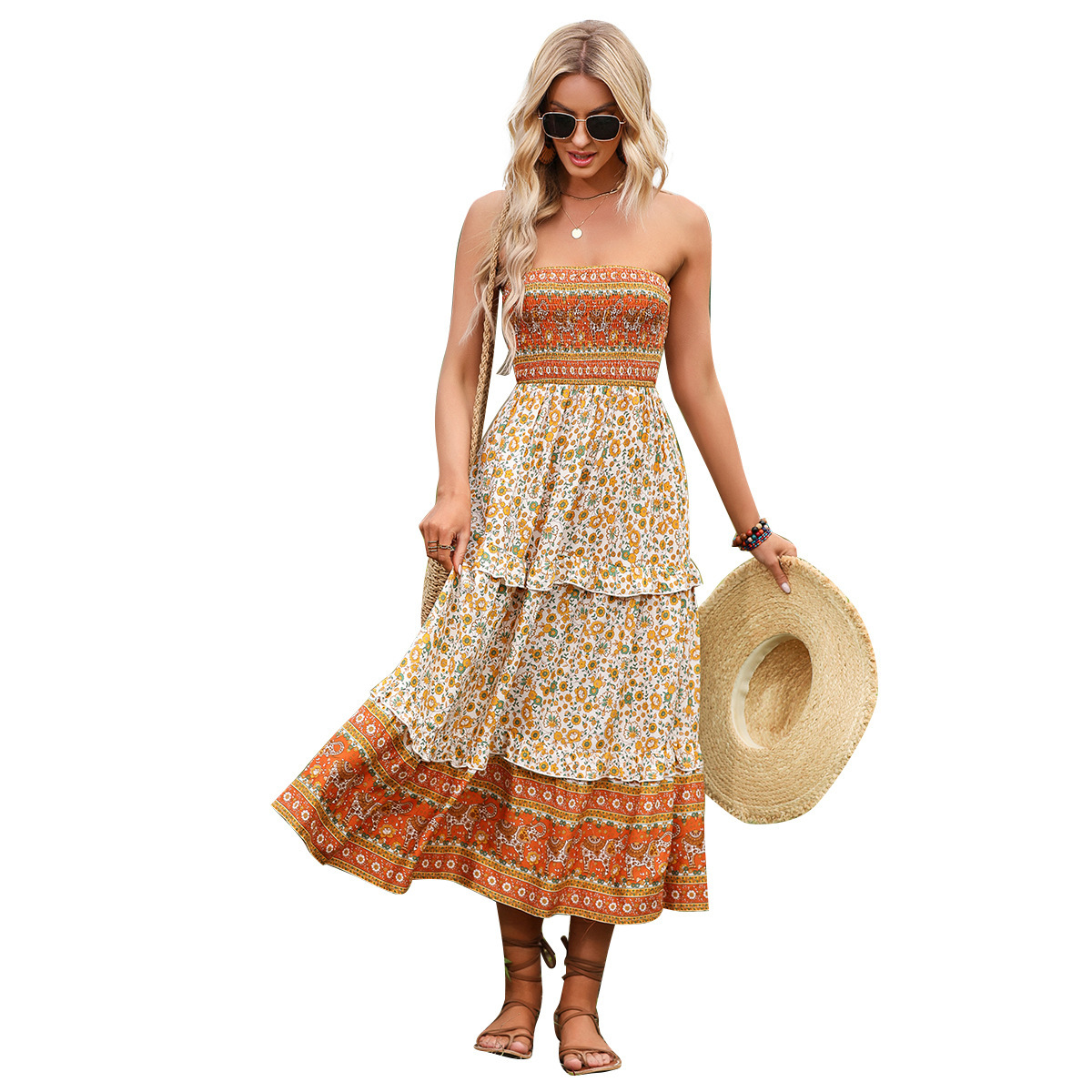 Fashion Tube Top Dress 5