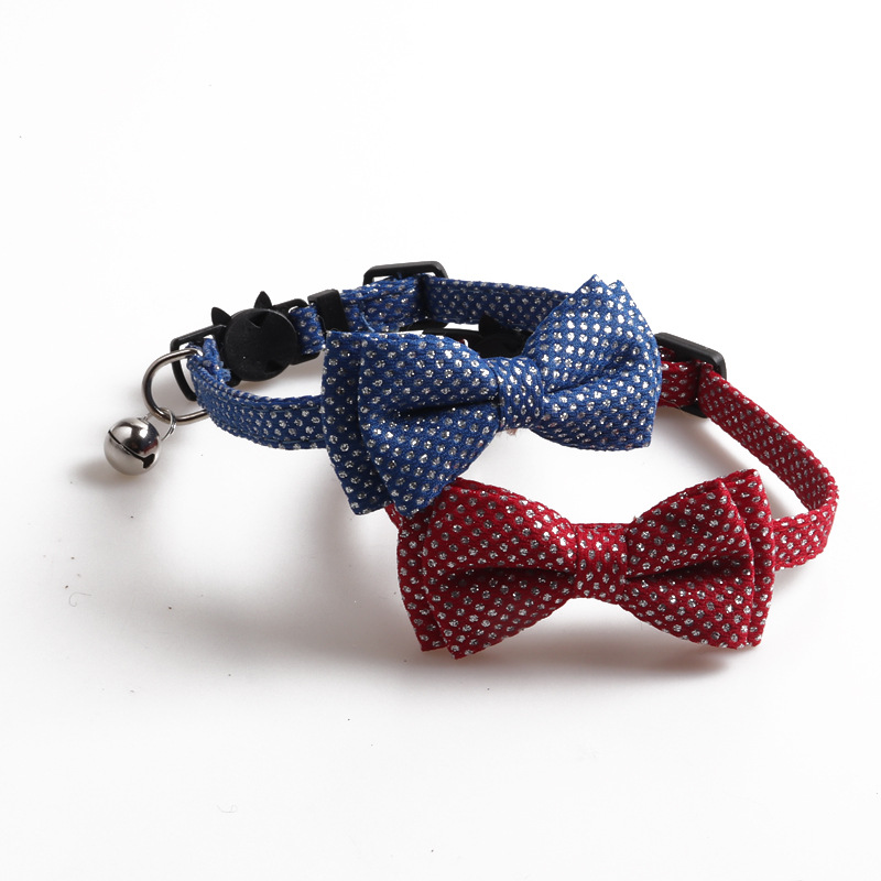 Cute Bow Shiny Collar