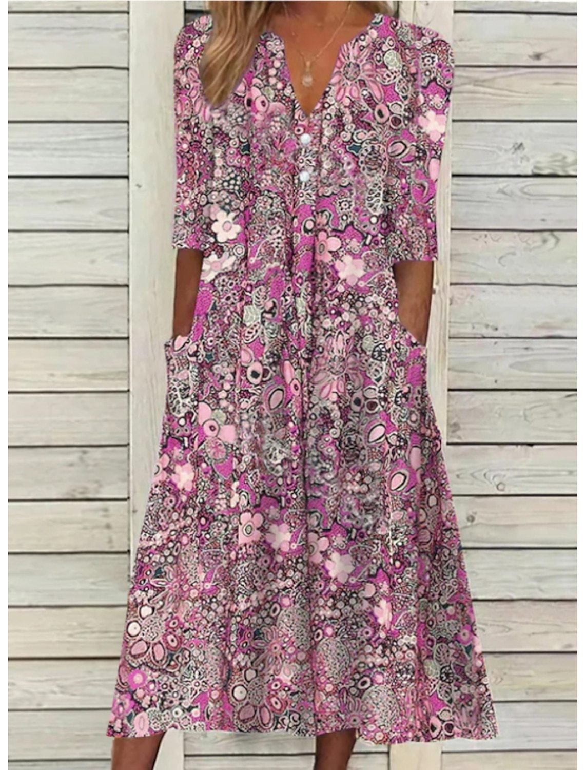 Women's Fashion Casual Holiday Dress - Image 6