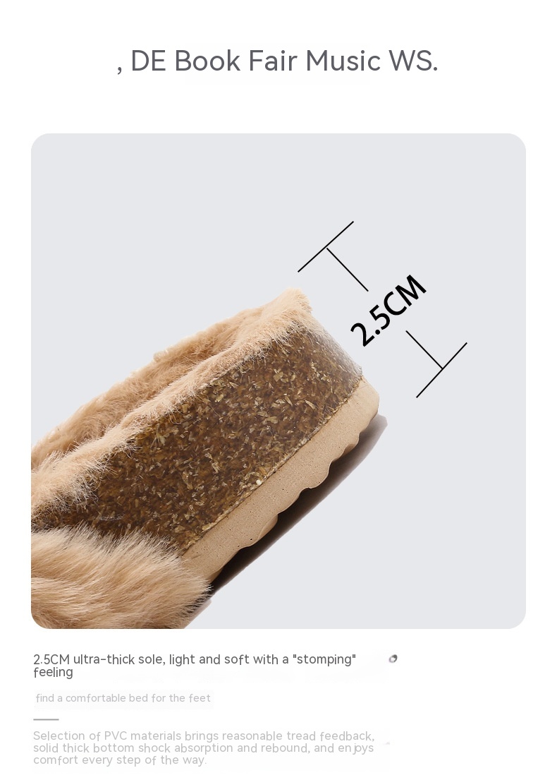 Slippers for home relaxation