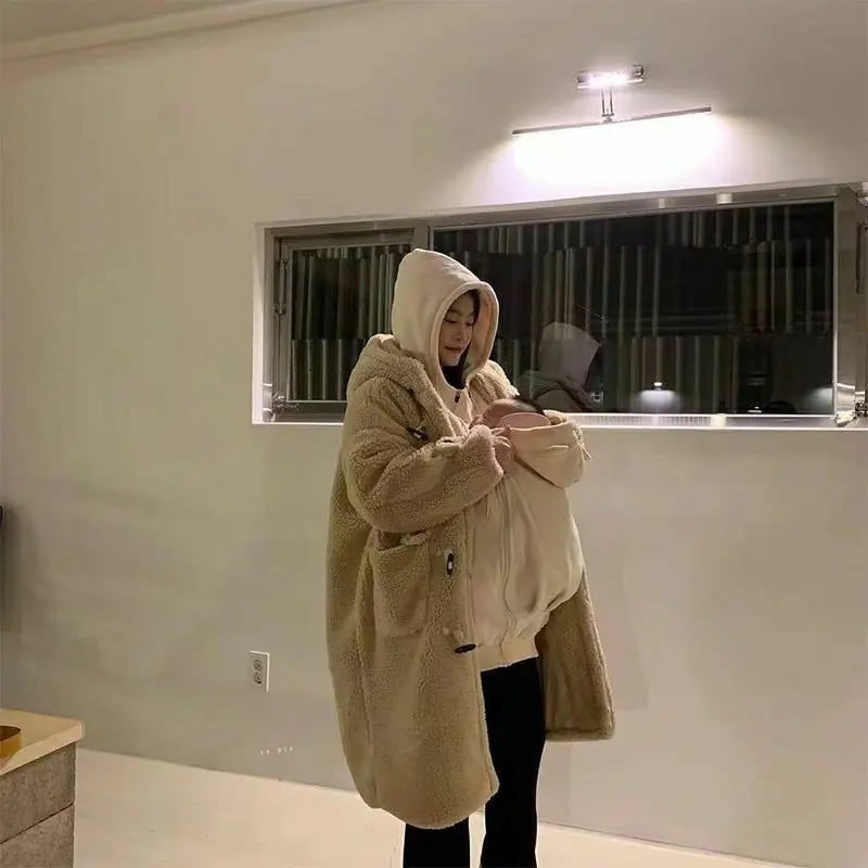 Kangaroo Mother Baby One-piece Coat