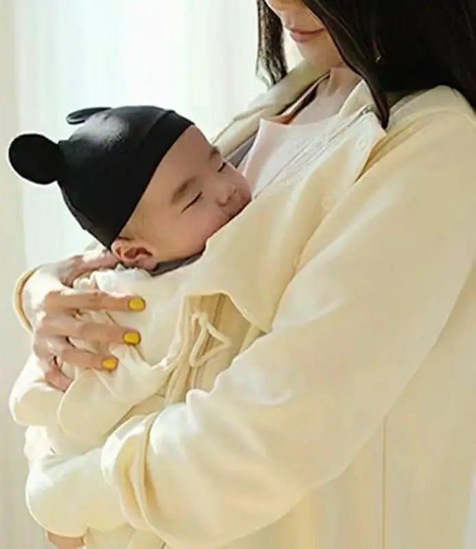 Kangaroo Mother Baby One-piece Coat