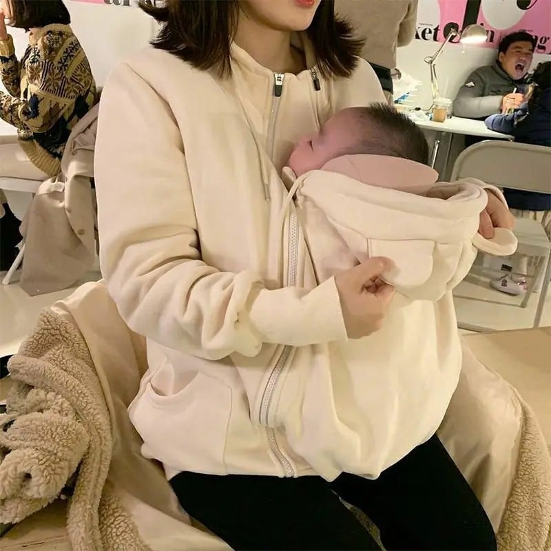 Kangaroo Mother Baby One-piece Coat