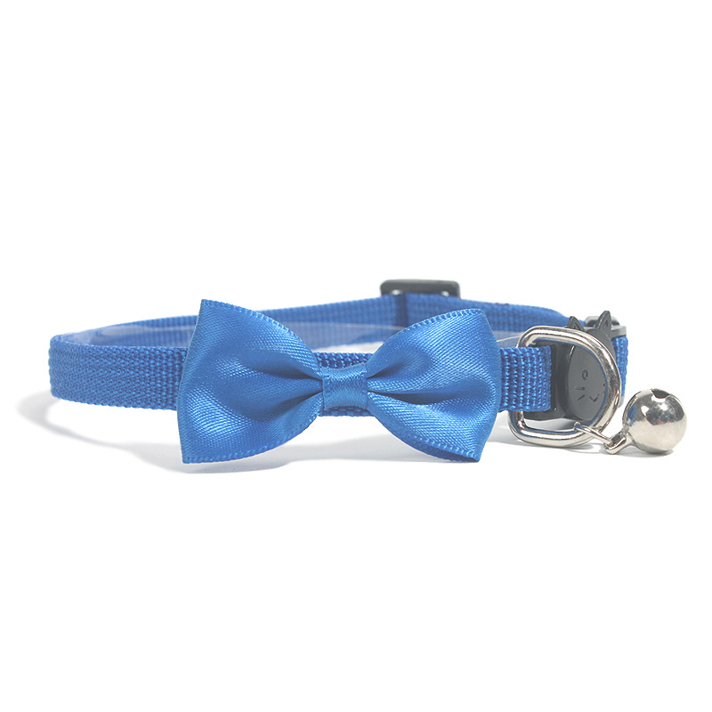 Nylon Bell Bow Pet Tie Collar - Image 5