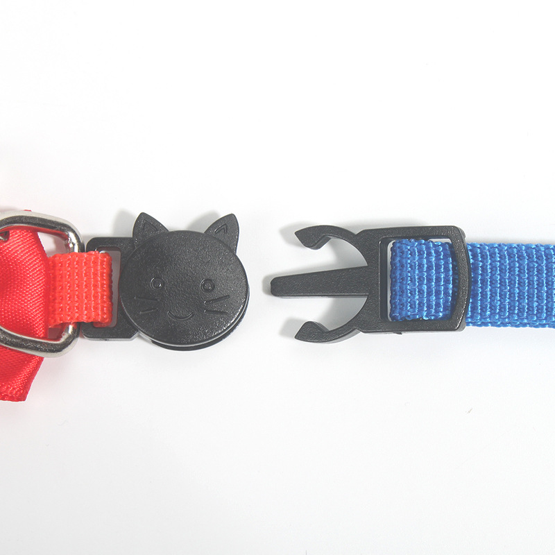 Nylon Bell Bow Pet Tie Collar - Image 3