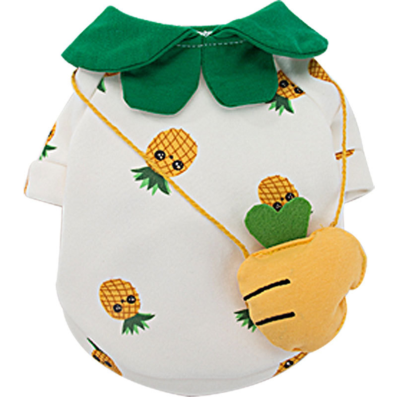 Pineapple Backpack Dog Sweater 5