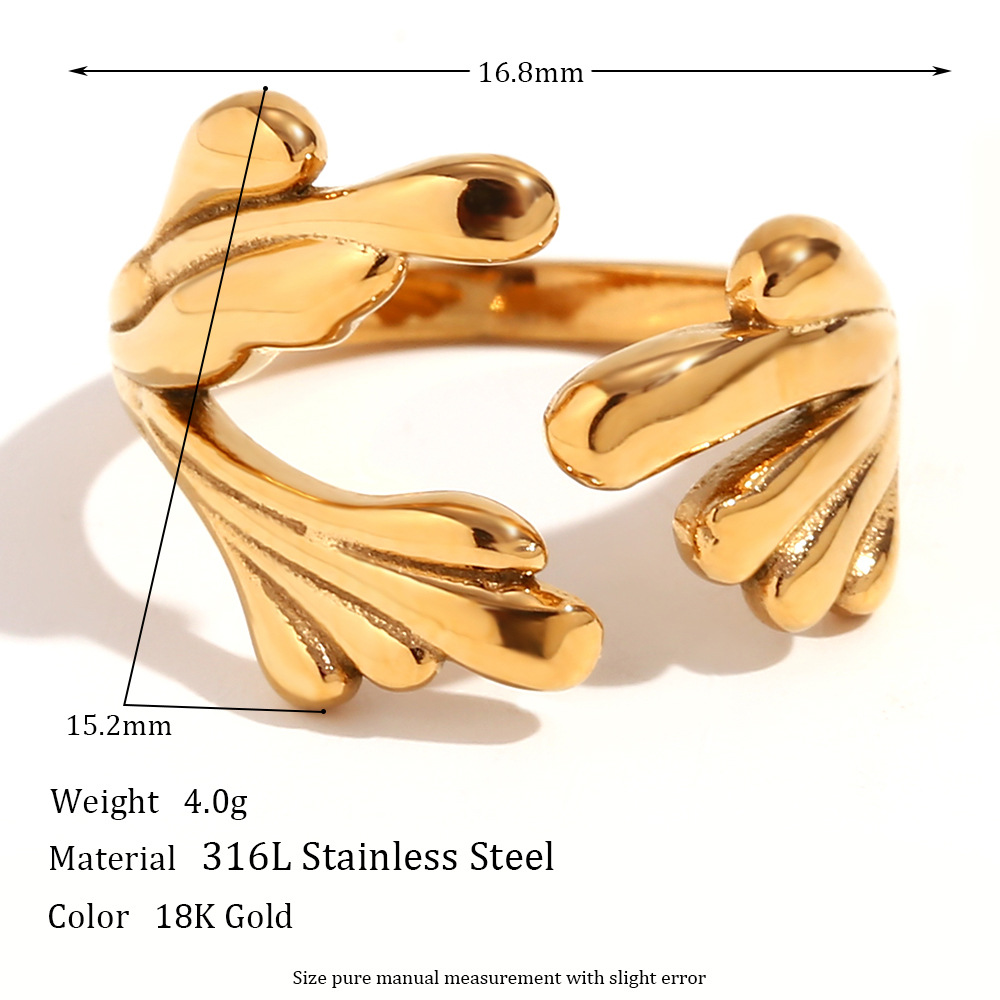 Gold Flower Ring