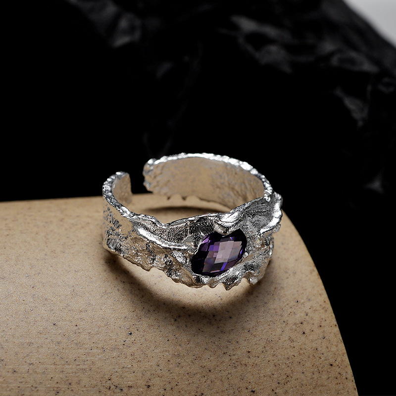 Irregular Broken Texture Ring - Image 4