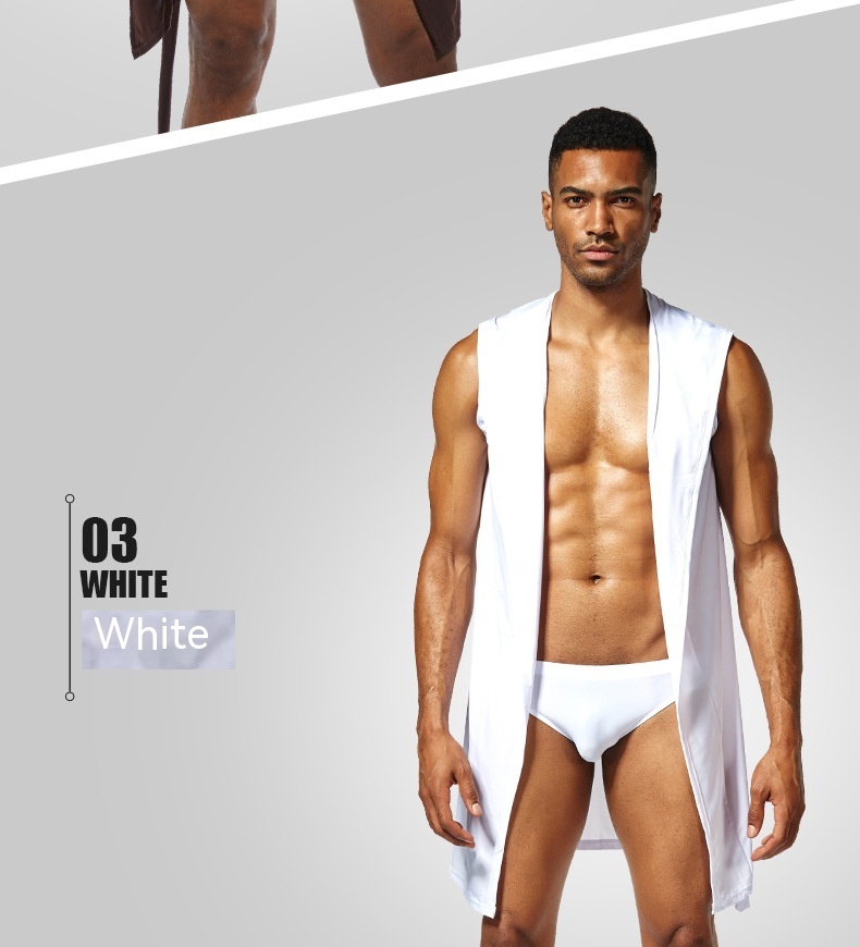 Soft Silk Bathrobe