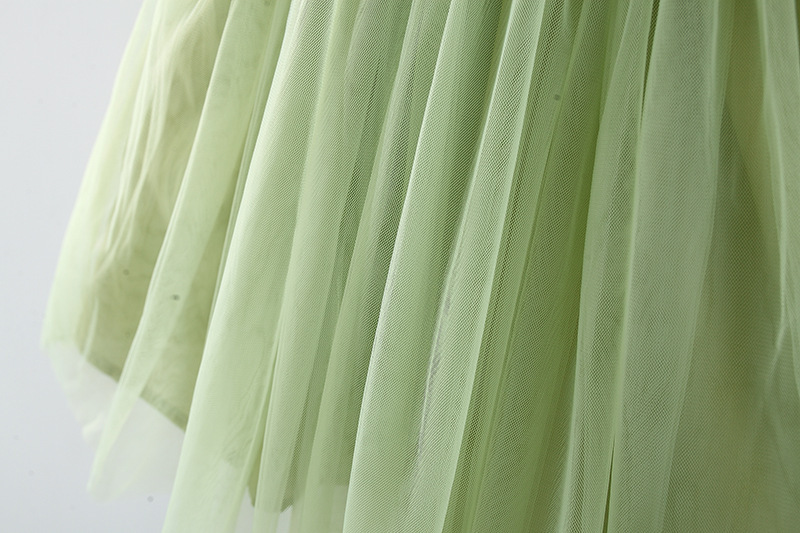 Flounced Sleeve Baby Girl Pettiskirt Princess Dress 5