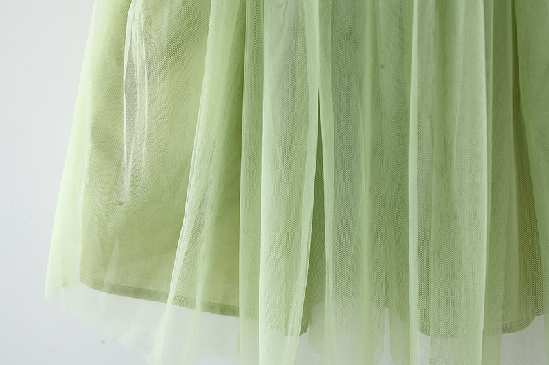 Flounced Sleeve Baby Girl Pettiskirt Princess Dress 3