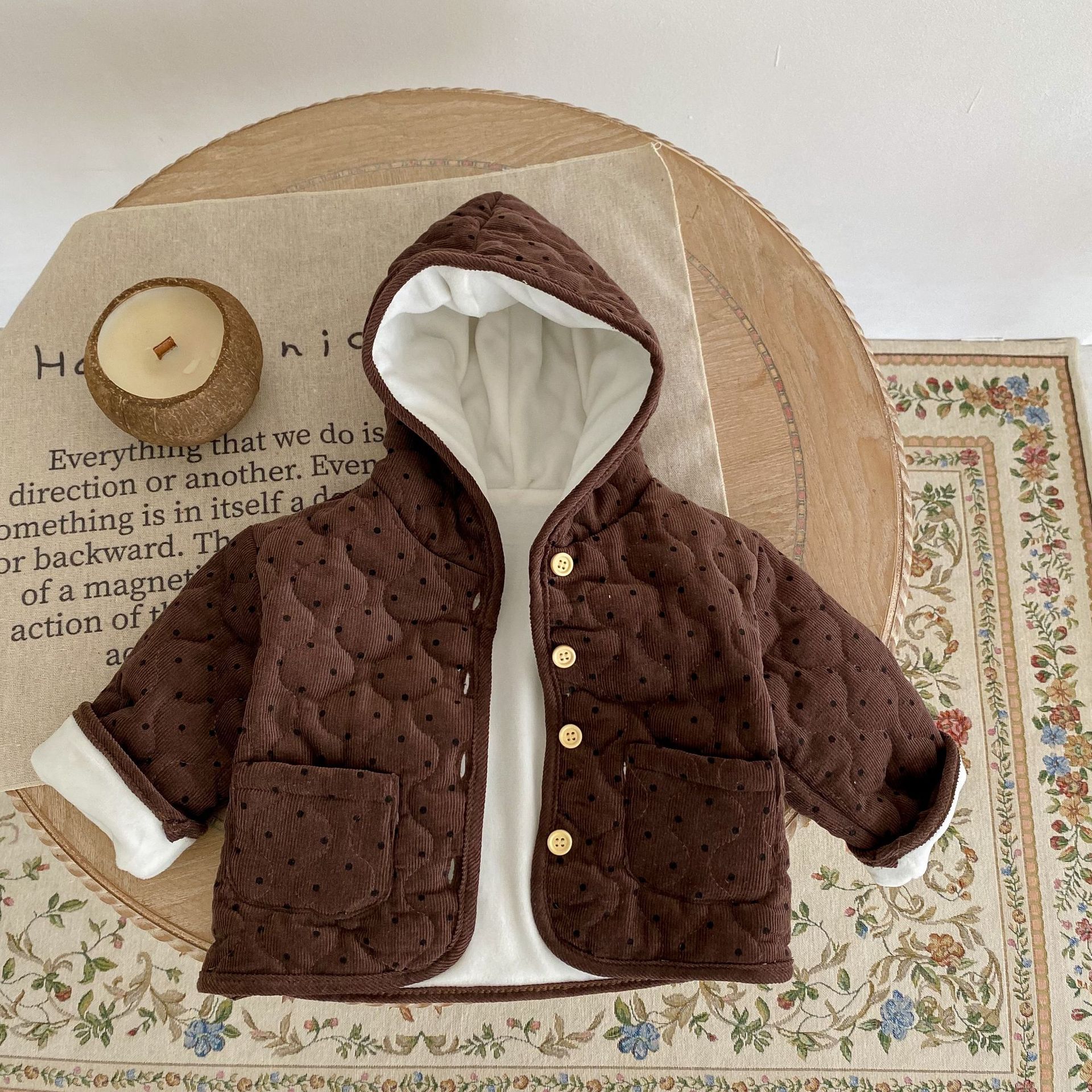 Hooded Coat Image 3