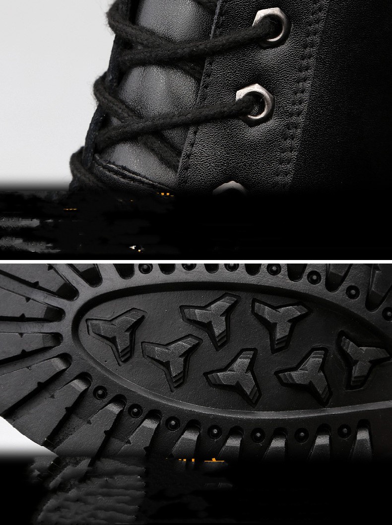 Men's Warm Slugged Bottom Work Shoes Image 6