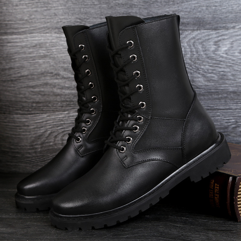 Men's Warm Slugged Bottom Work Shoes Image 5