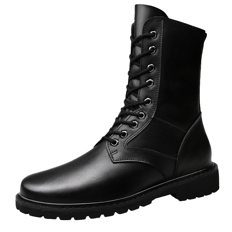 Men's Warm Slugged Bottom Work Shoes Image 3