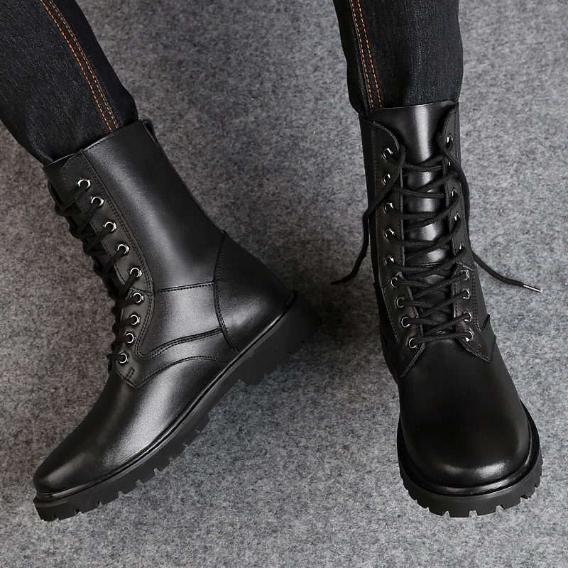 Men's Warm Slugged Bottom Work Shoes Image 4