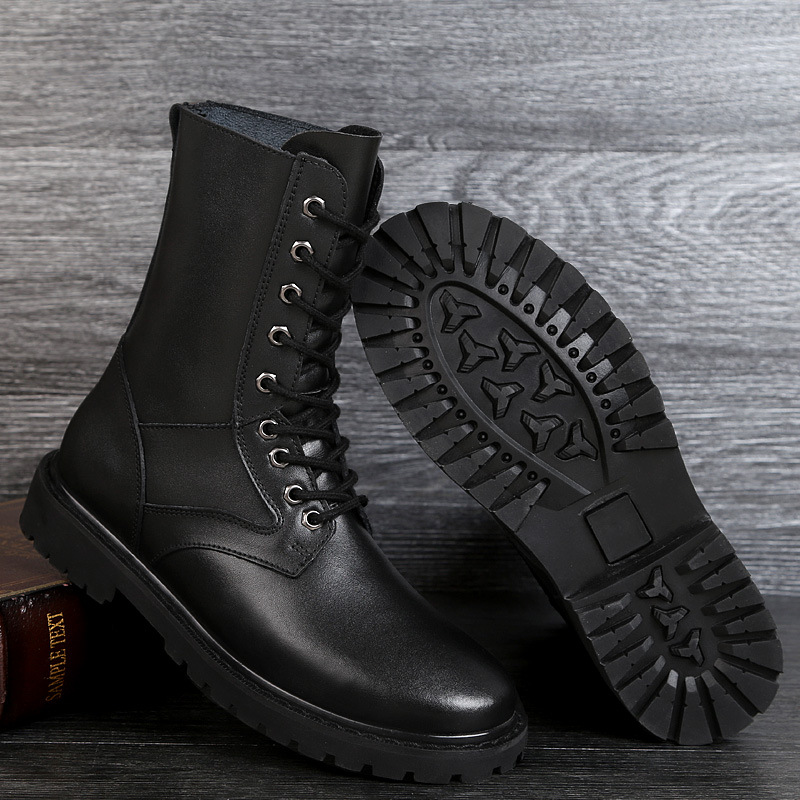 Men's Warm Slugged Bottom Work Shoes Image 2