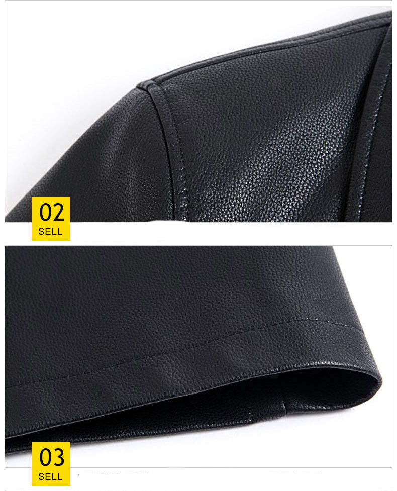 Men's Lapel Fur Jacket 6