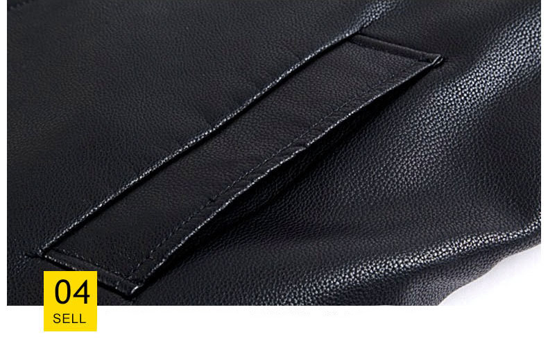 Men's Lapel Fur Jacket 7