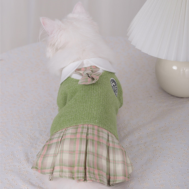 Dress Pet Teddy Corgi Fighting Bichon Snow - Image 4