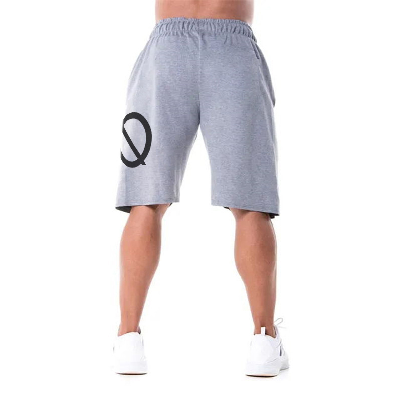 Fashion Men's Sports Fitness Running Five-point Pants 1