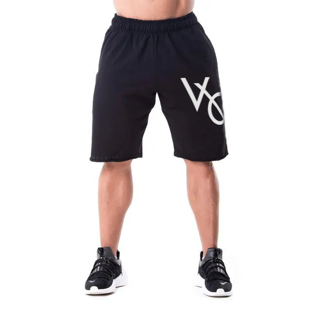 Fashion Men's Sports Fitness Running Five-point Pants 2