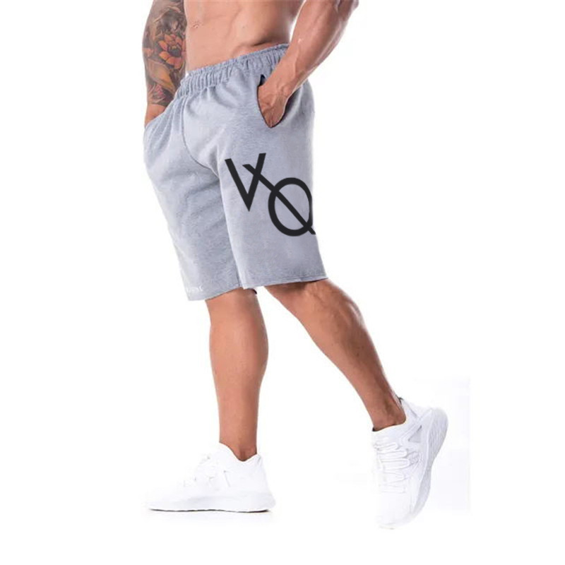 Fashion Men's Sports Fitness Running Five-point Pants 3