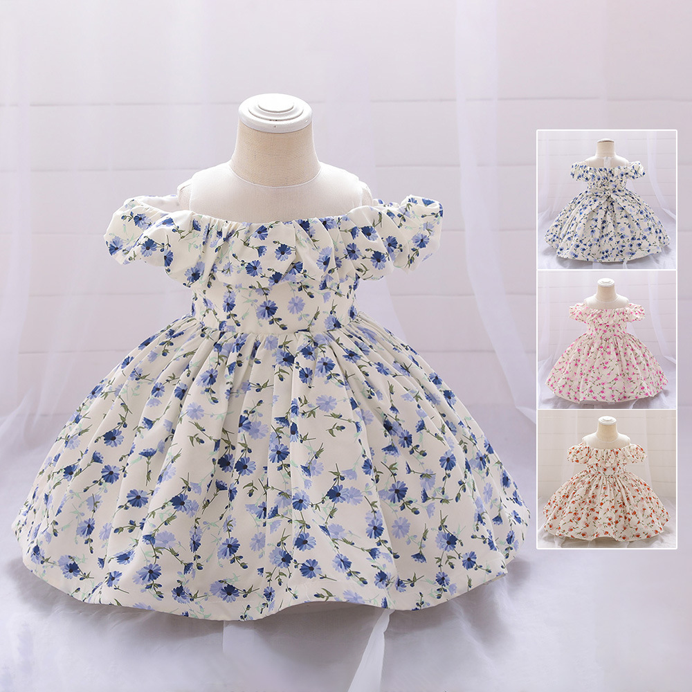 Girls Fashion Casual Floral Dress 10