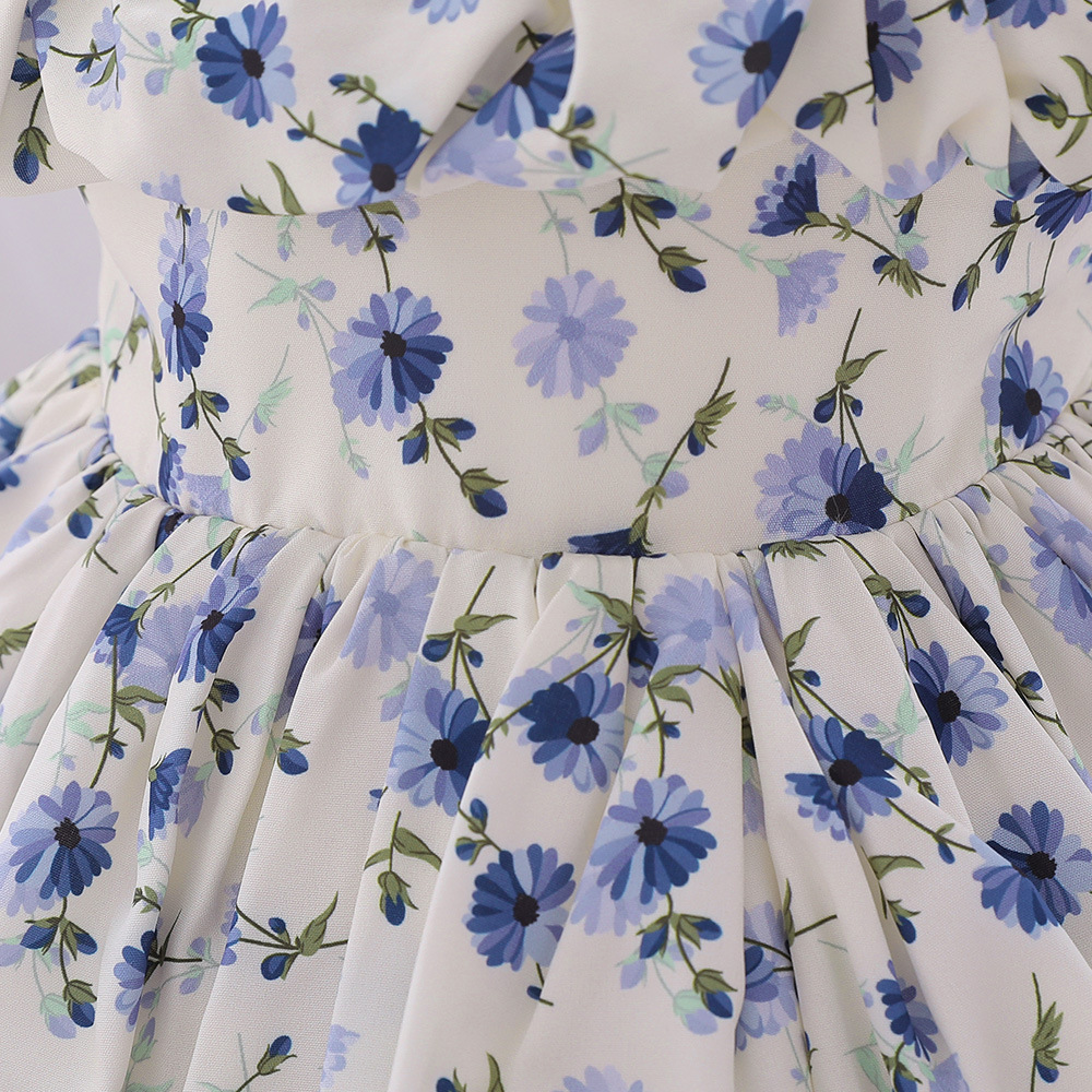 Girls Fashion Casual Floral Dress 8
