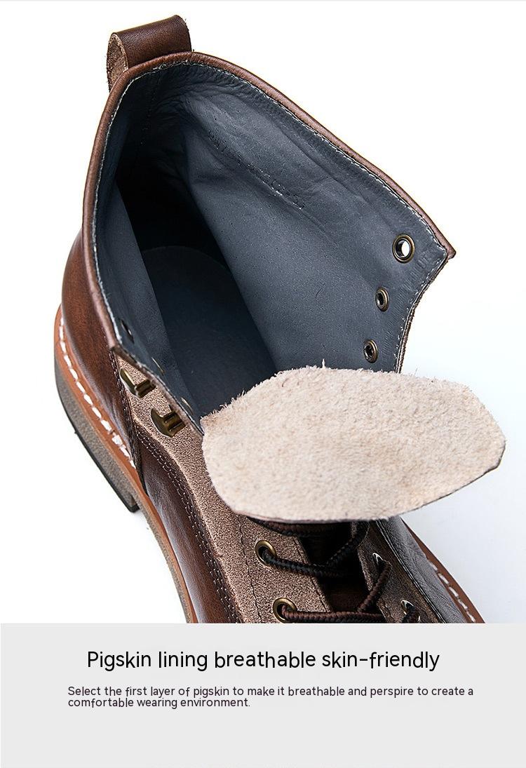 Motorcycle Leather Boots Image 4