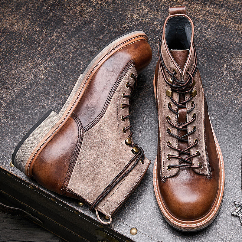 Motorcycle Leather Boots Image 5
