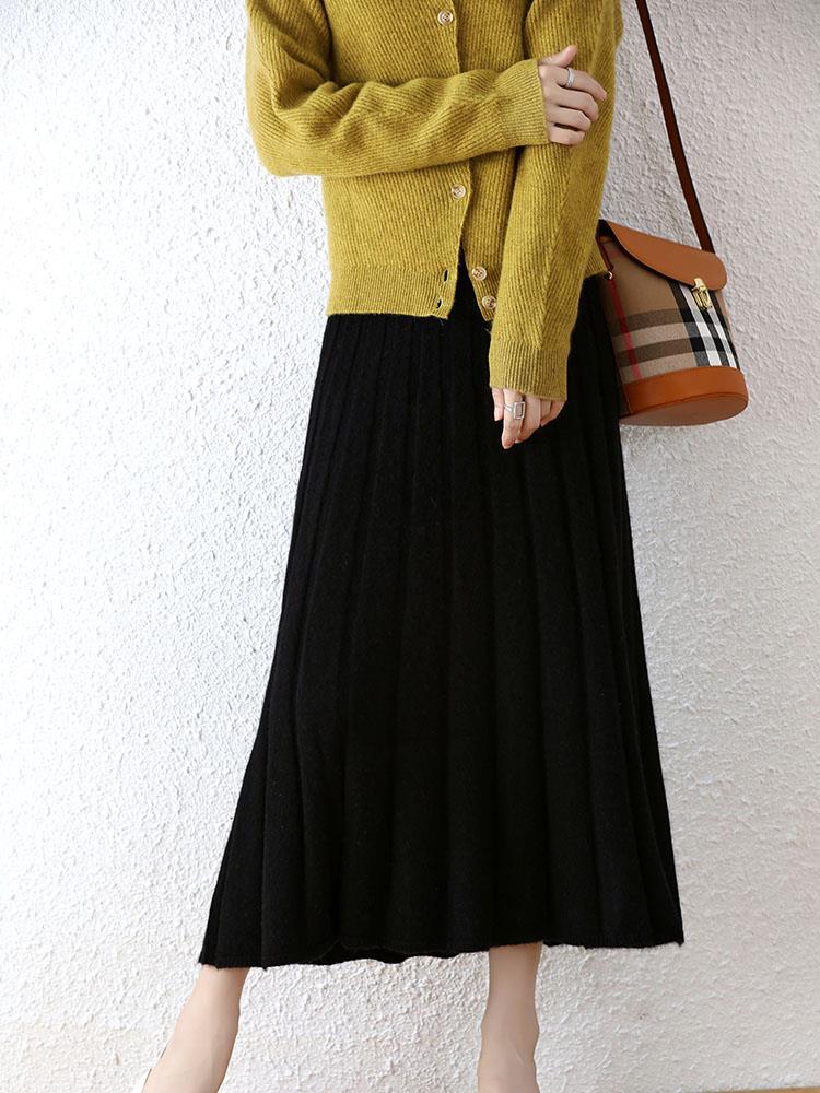 Women's Wool Skirt Image 7