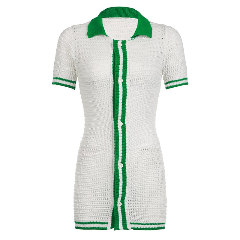 Polo Collar Dress 2