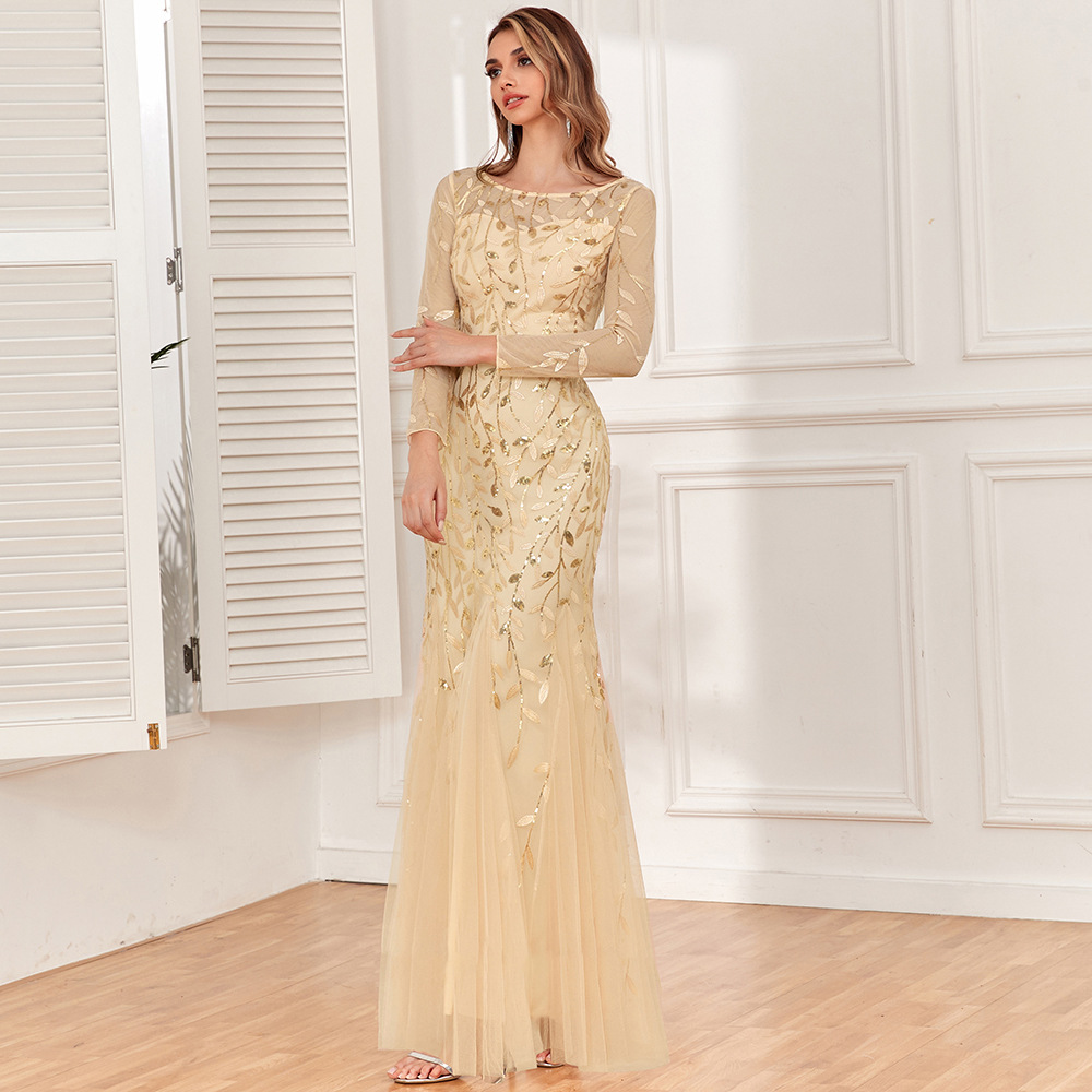 Fishtail Dress - Detail View