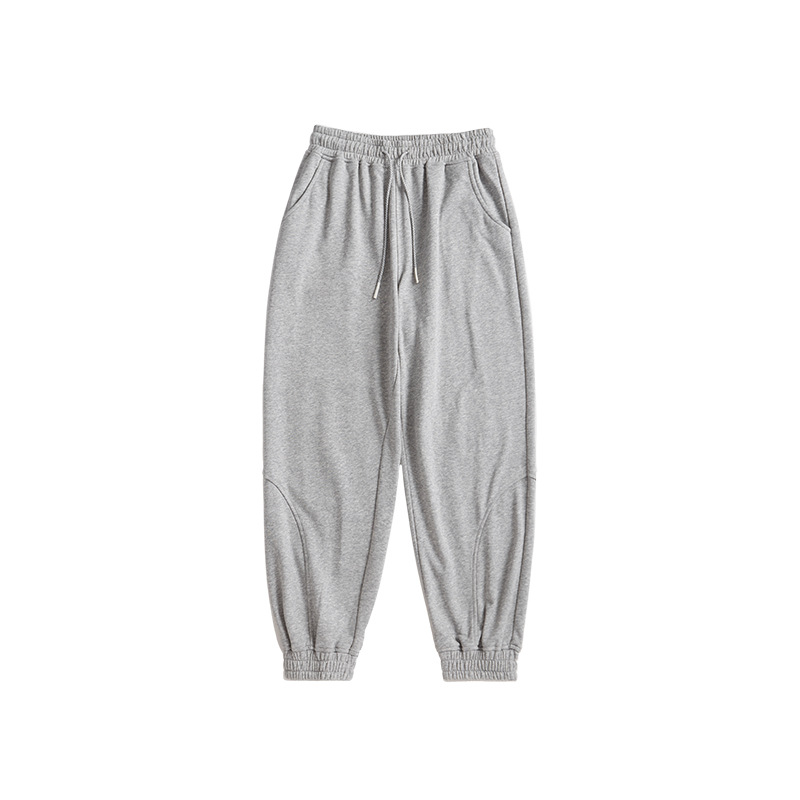 Street Solid Color Sweatpants 7