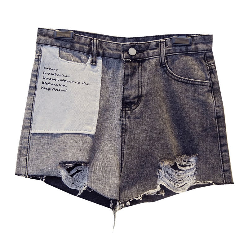 Plus Size Women's Denim Shorts Image 6