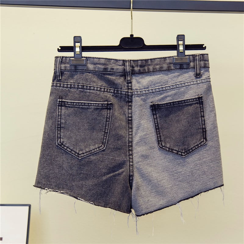 Plus Size Women's Denim Shorts Image 7