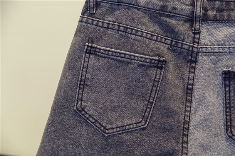 Plus Size Women's Denim Shorts Image 2