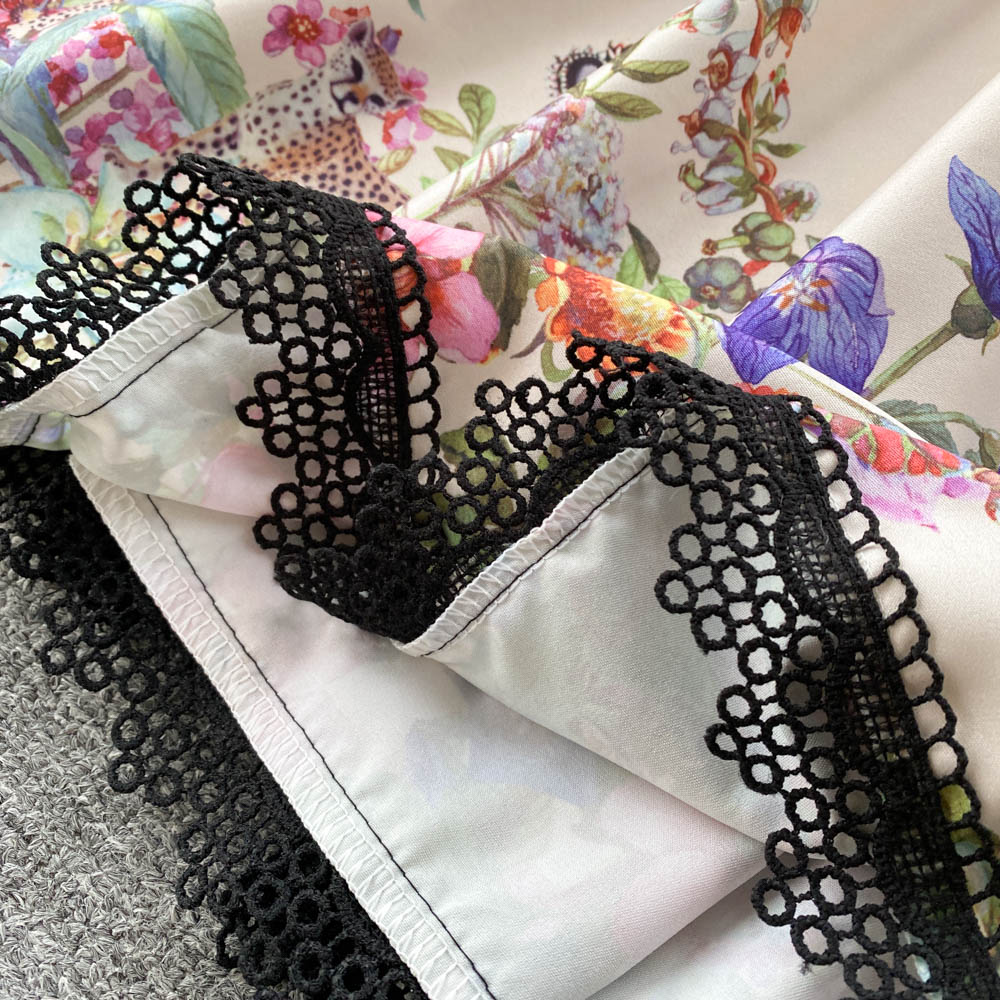 Elegant Floral Dress Image 14
