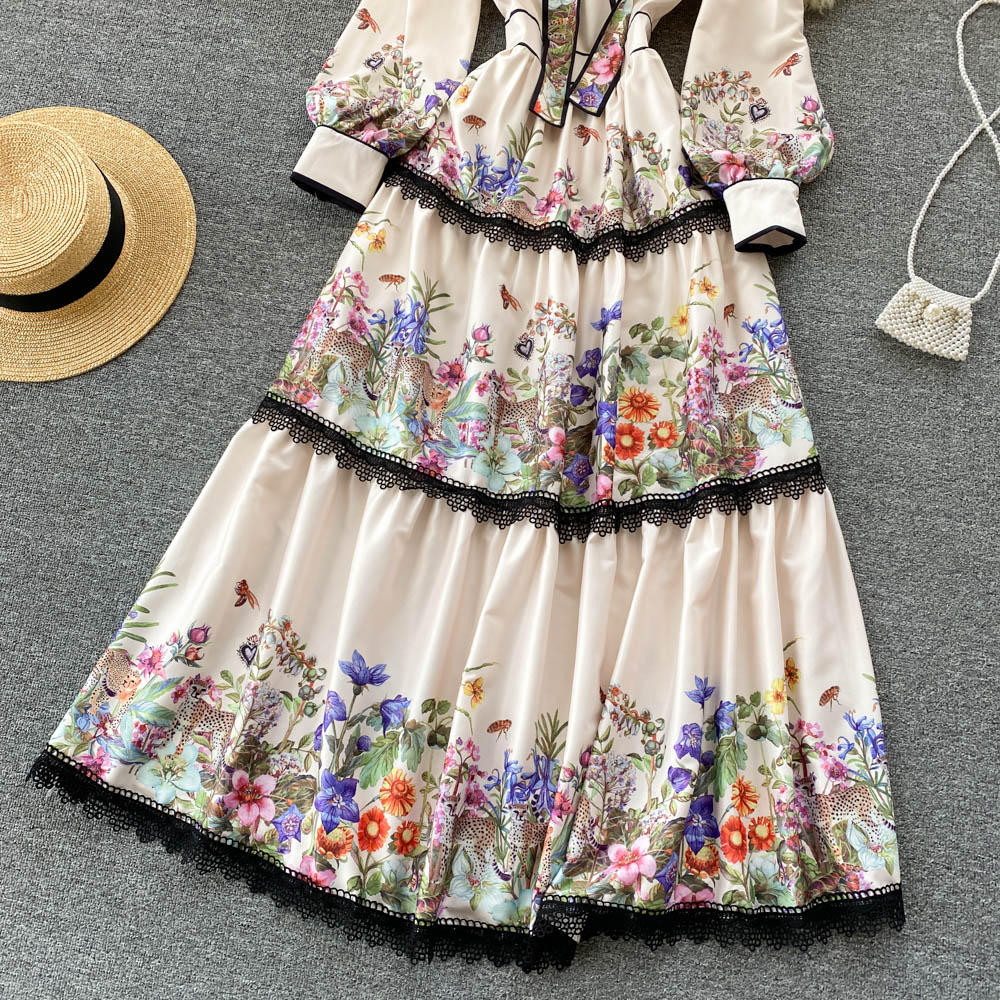 Elegant Floral Dress Image 6