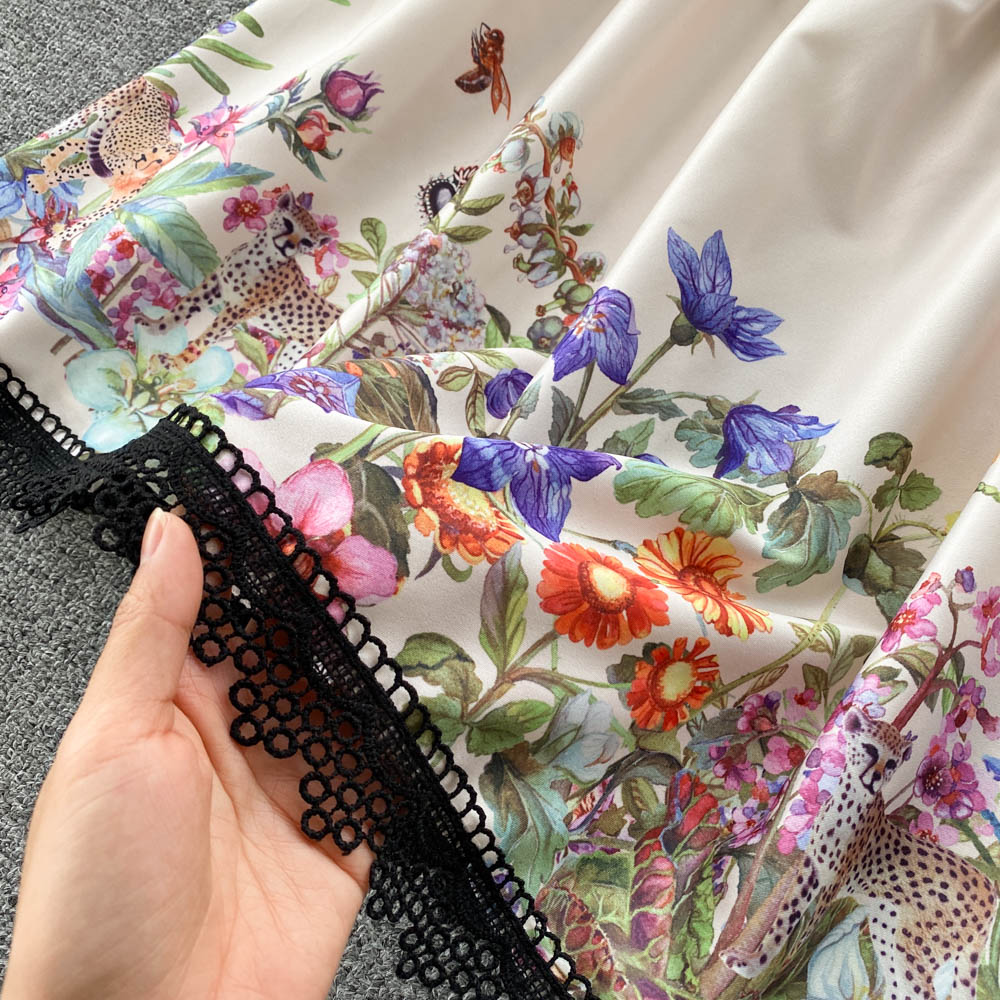 Elegant Floral Dress Image 10
